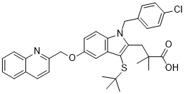 Quiflapon (MK591) 136668-42-3
